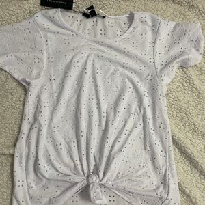 Cable & Gauge white dress shirt.